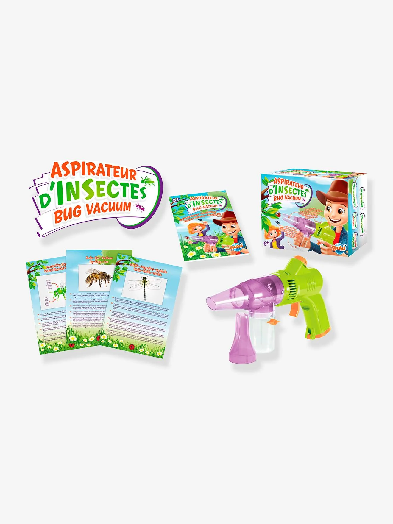 Aspirateur d'insectes - BUKI multicolore - Buki