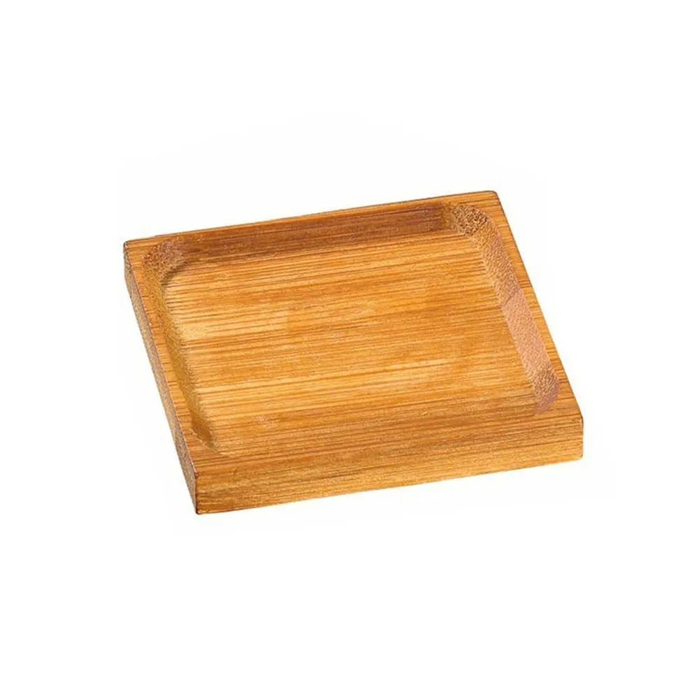 Assiette carrée rebords 'Poda' 6 cm - Par 144