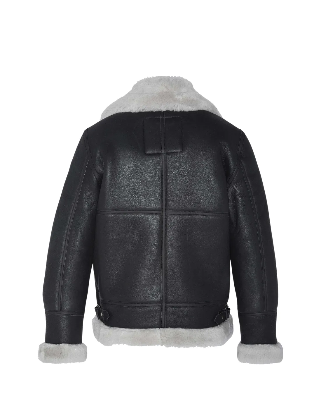 Blouson bombardier Schott Ref 62206 Black Off White