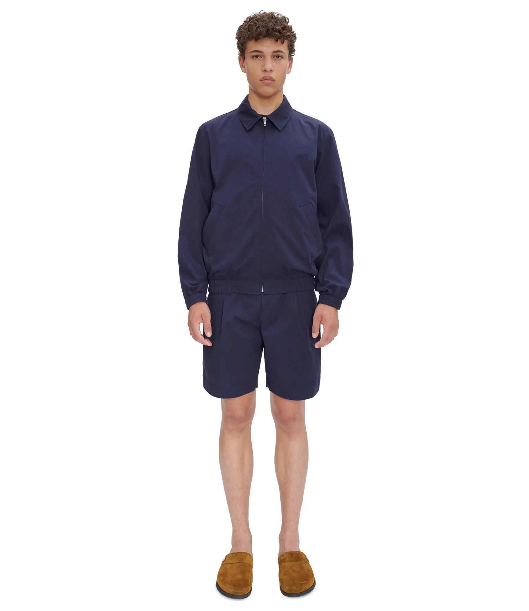 Blouson Gilbert Dark navy | A.P.C.