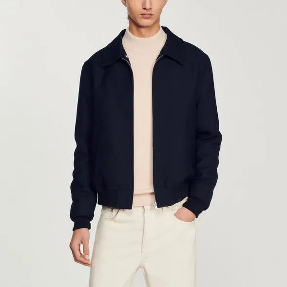 Blouson à col amovible