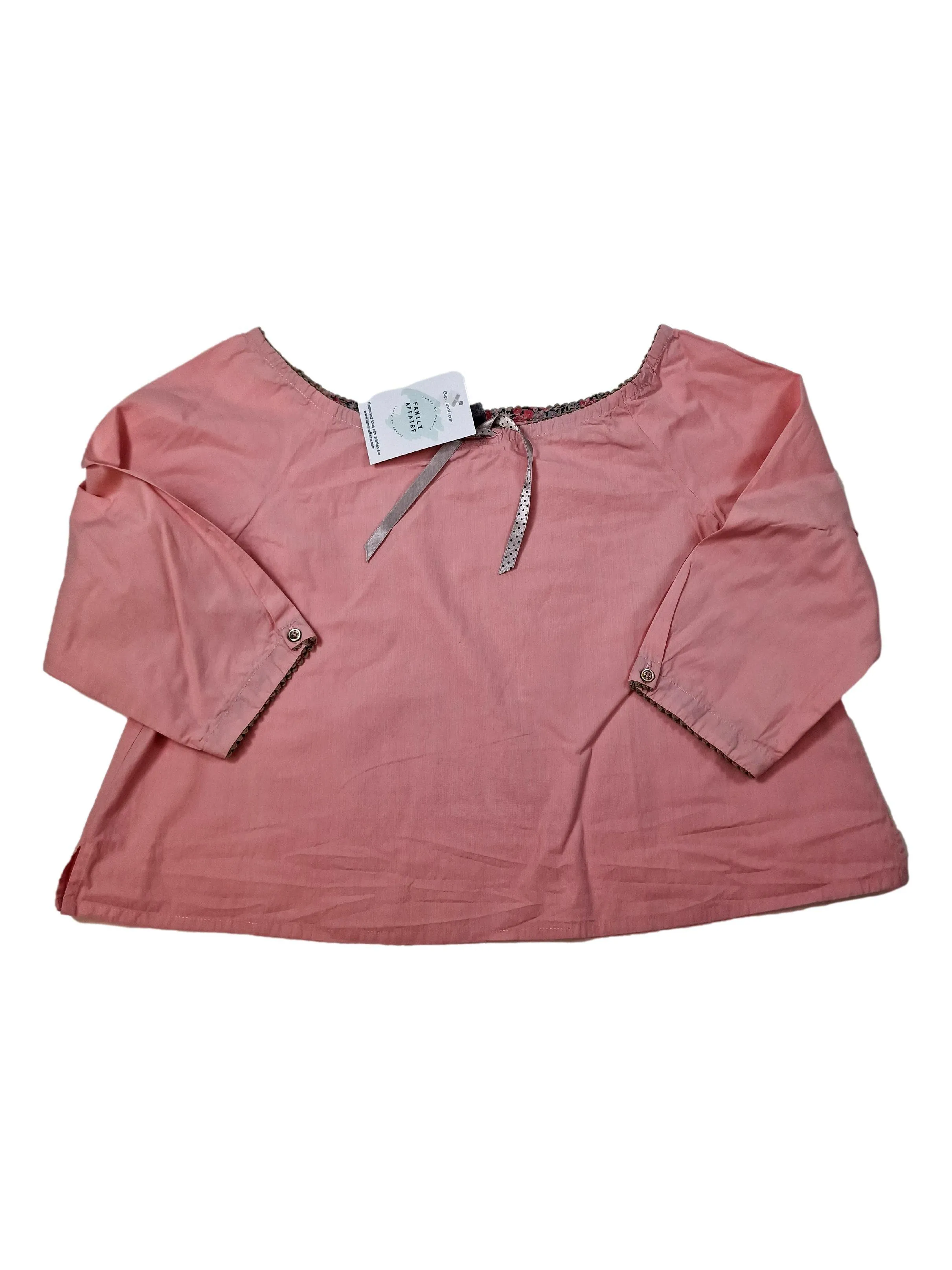 BONTON 4 ans blouse rose