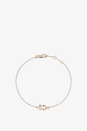 Bracelet en or rose Force 10 Mini