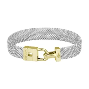Bracelet Femme Lacoste Enie - 2040270 Acier Doré | 3 Suisses