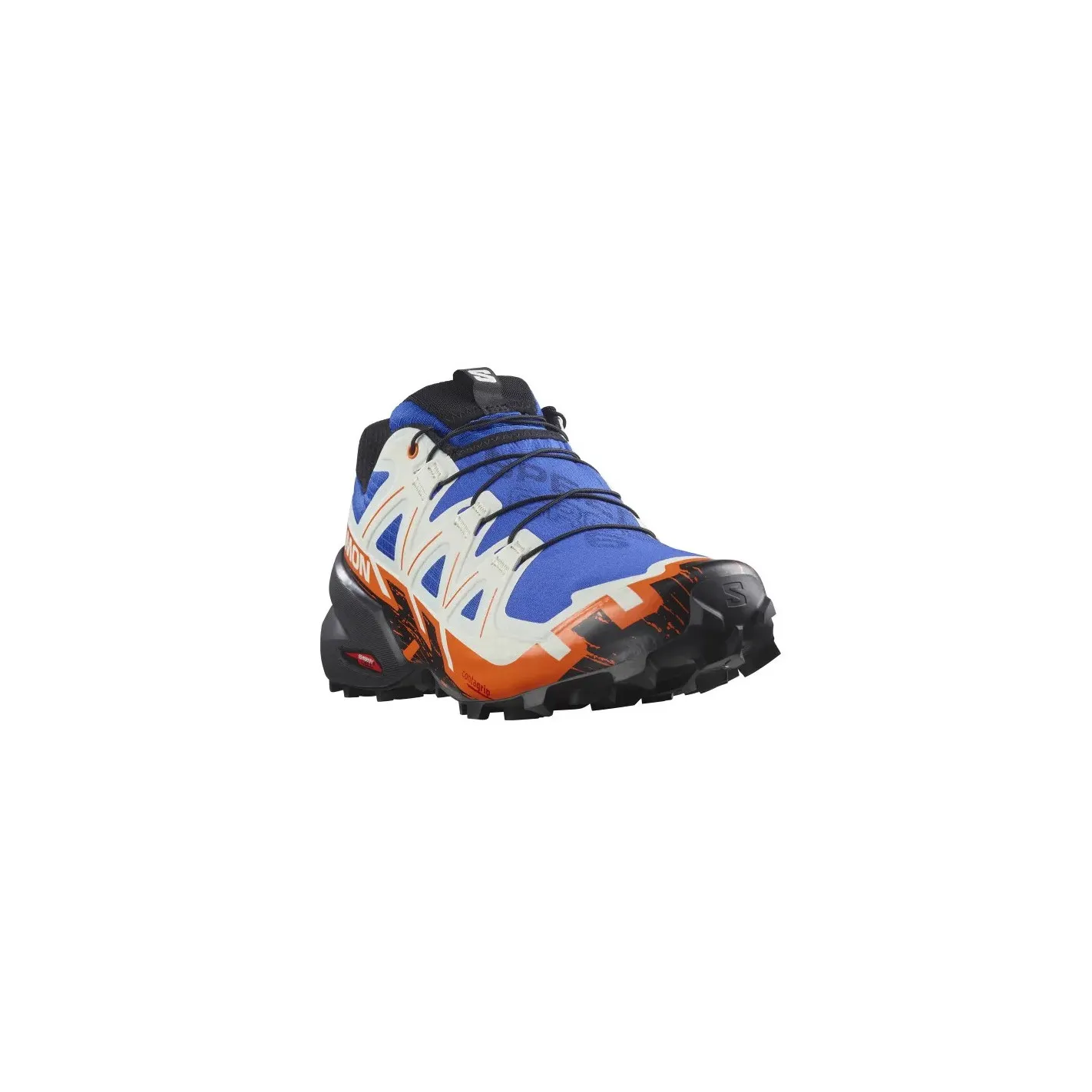 Chaussures Running SALOMON Homme SPEEDCROSS 6 Bleu / Beige / Orange PE 2023 