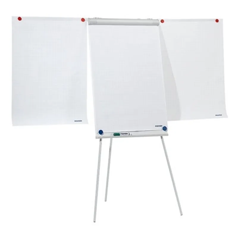 Chevalet de présentation 68 x 105 cm - gris