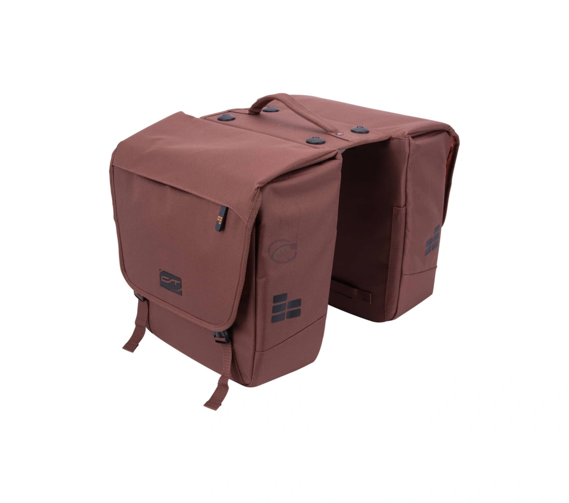 Contec Via. tour RT sacoche double pour vélo - Rouge rouille