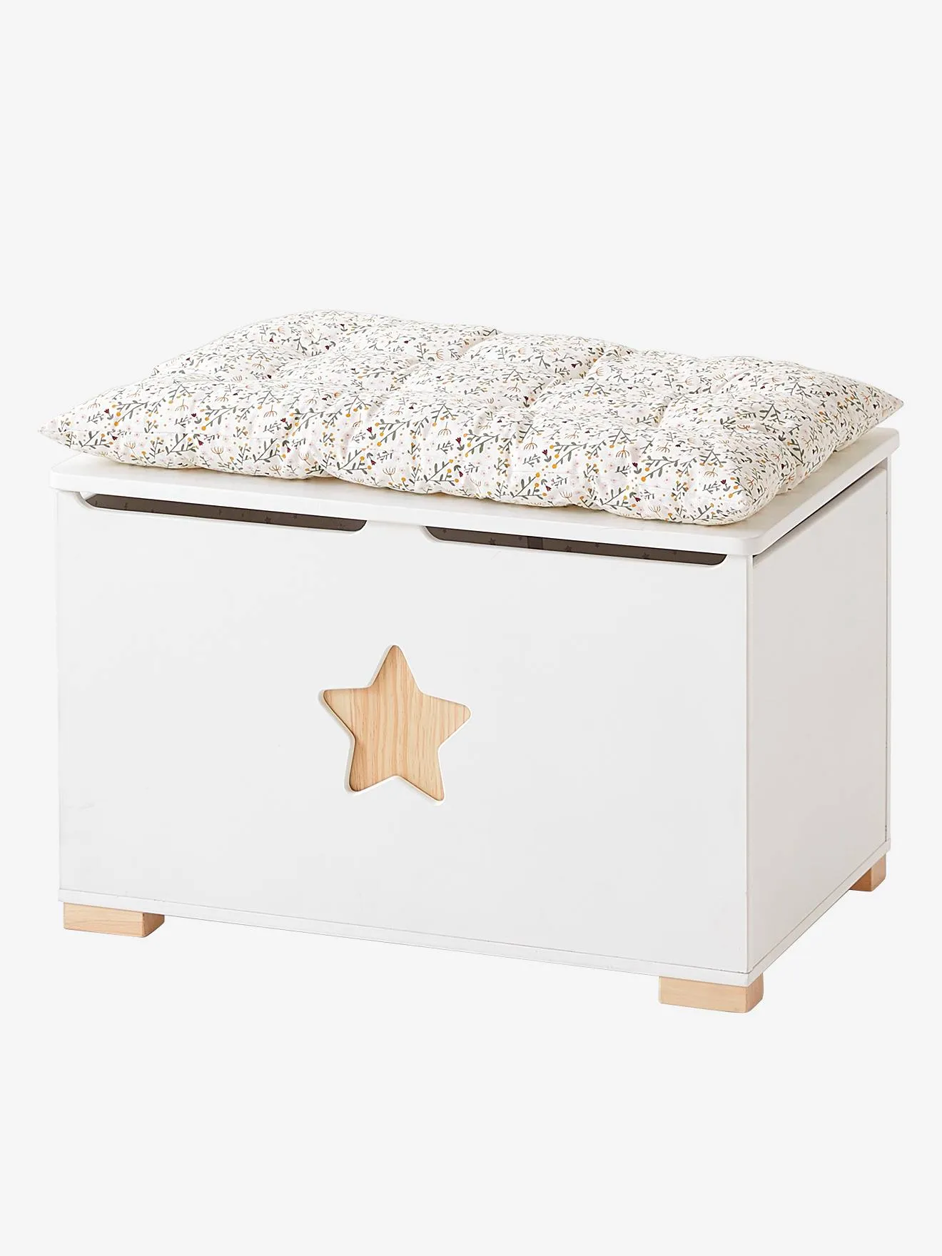 Coussin de coffre moutarde - Vertbaudet