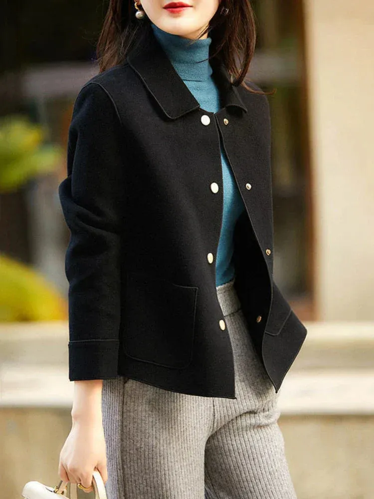 Eléonore – Manteau d’automne chic et pratique pour femmes