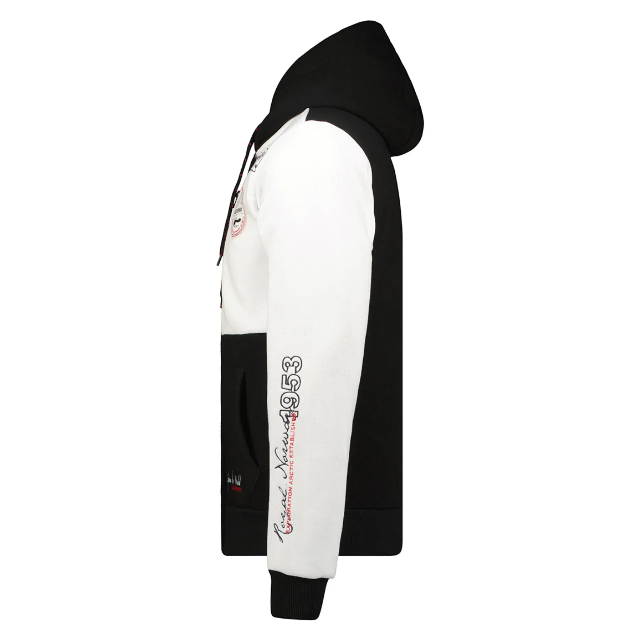 Geographical Norway Gexplore Homme - Sweat zippé Noir