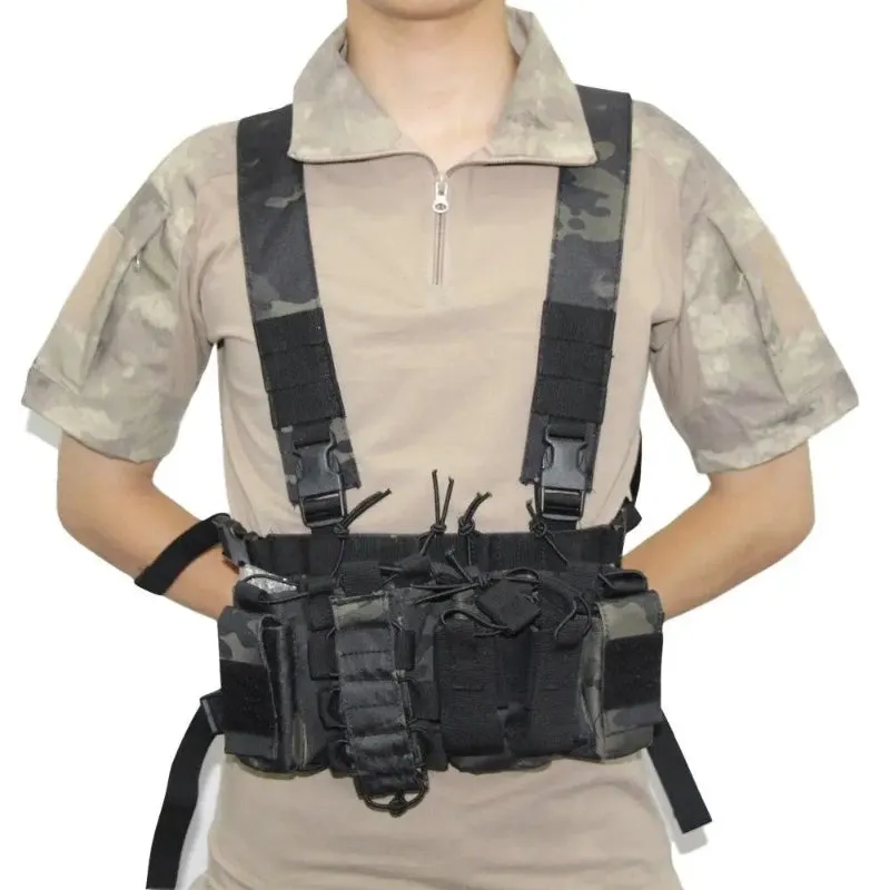 GILET TACTIQUE - EN NYLON 500D