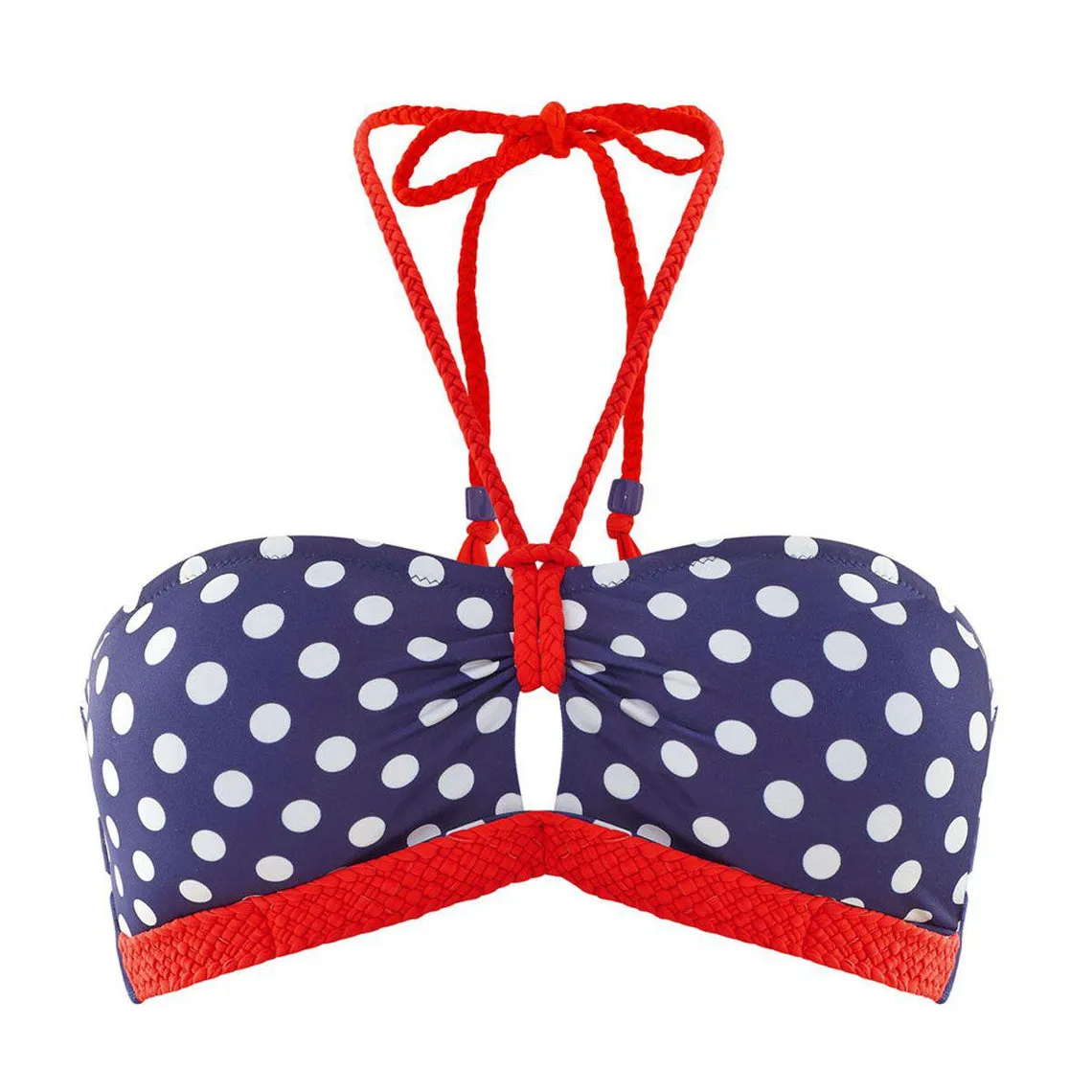 Haut bandeau marine/rouge Plaisance BRIGITTE BARDOT-bleu | 3 Suisses