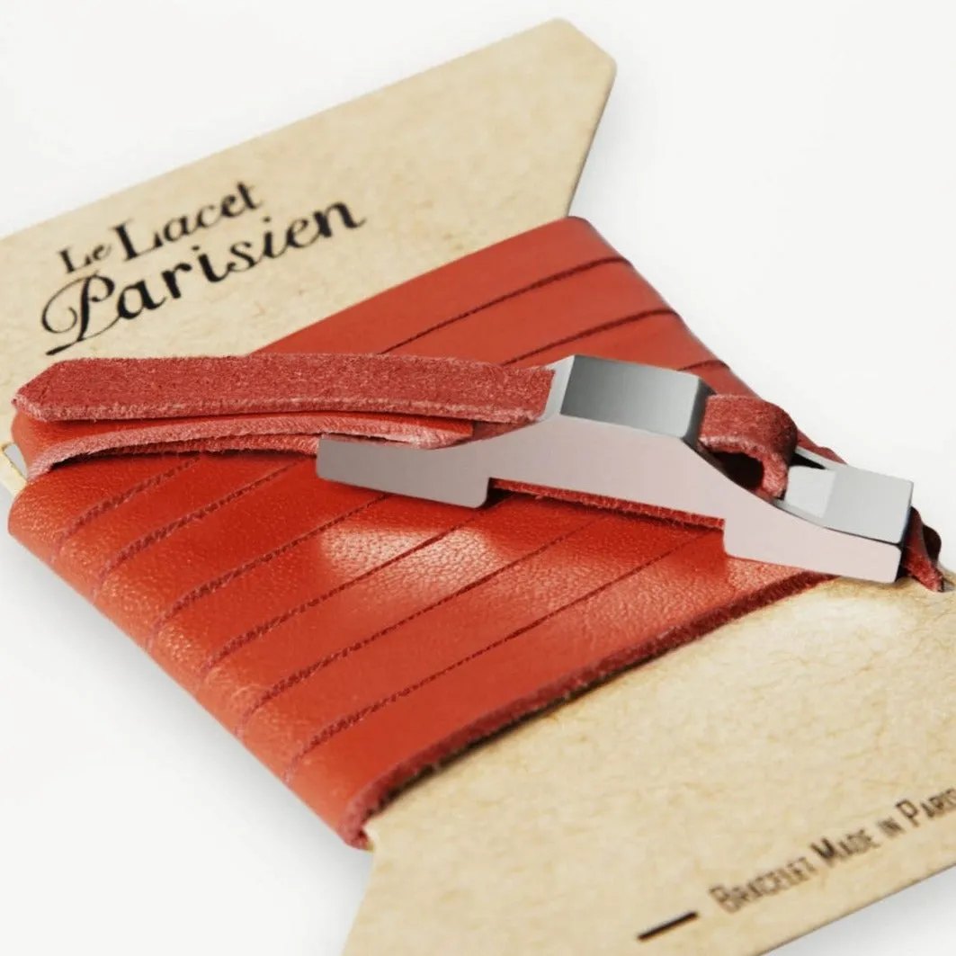 Lacet Parisien Gustave rouge