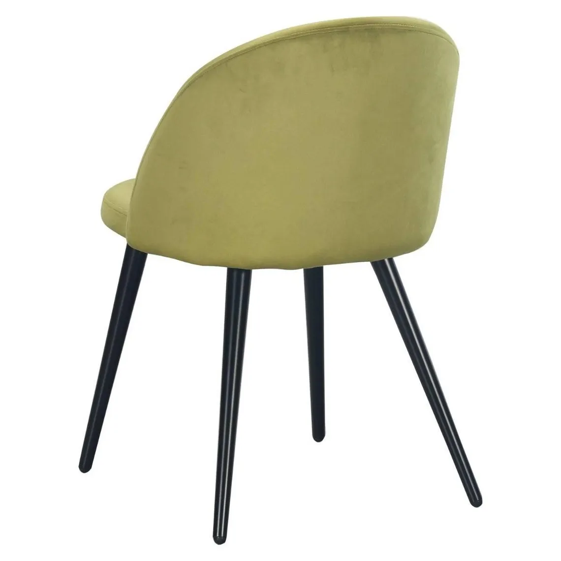 Lot de 2 chaises Maury Velours Kaki | 3 Suisses