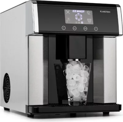 Machine à glaçons KLARSTEIN Eiszeit - 15kg/24h  - Argent 