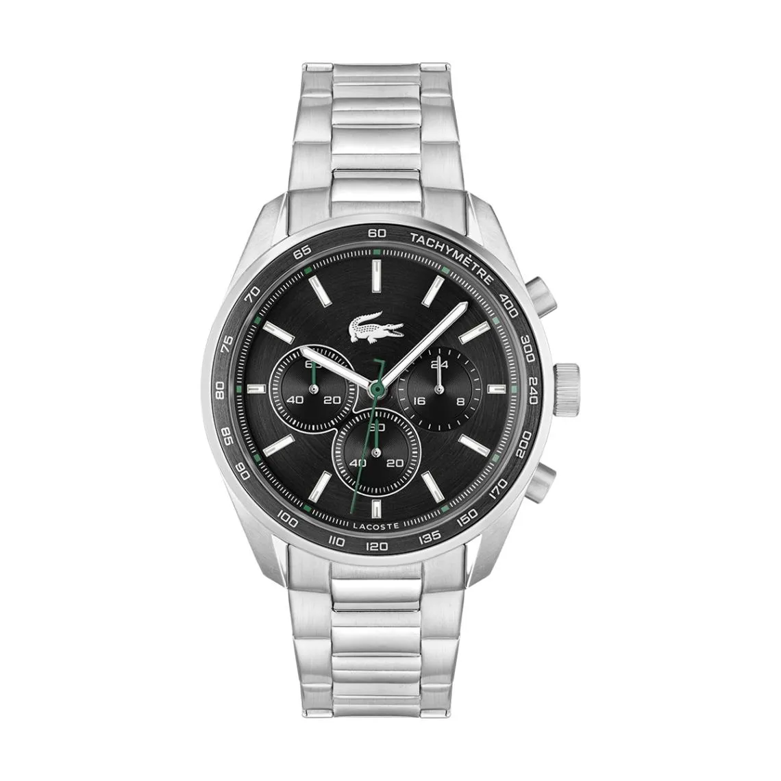 Montre Homme Lacoste Boston - 2011347 Bracelet Acier Argent | 3 Suisses