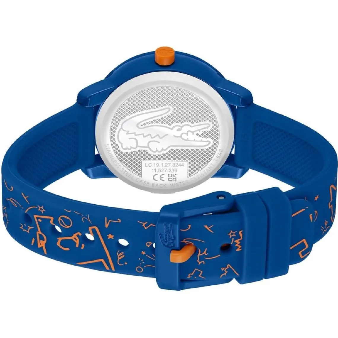 Montre mixte enfant Lacoste 12.12 Kids - 2030056 Bracelet Silicone Bleu | 3 Suisses