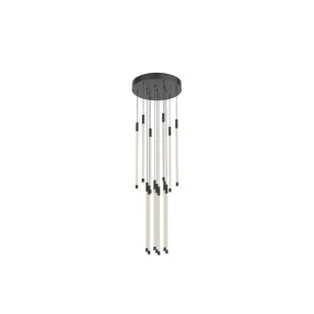 MOTIF Suspension Noir DEL INTÉGRÉ - MP75121-BK | KUZCO