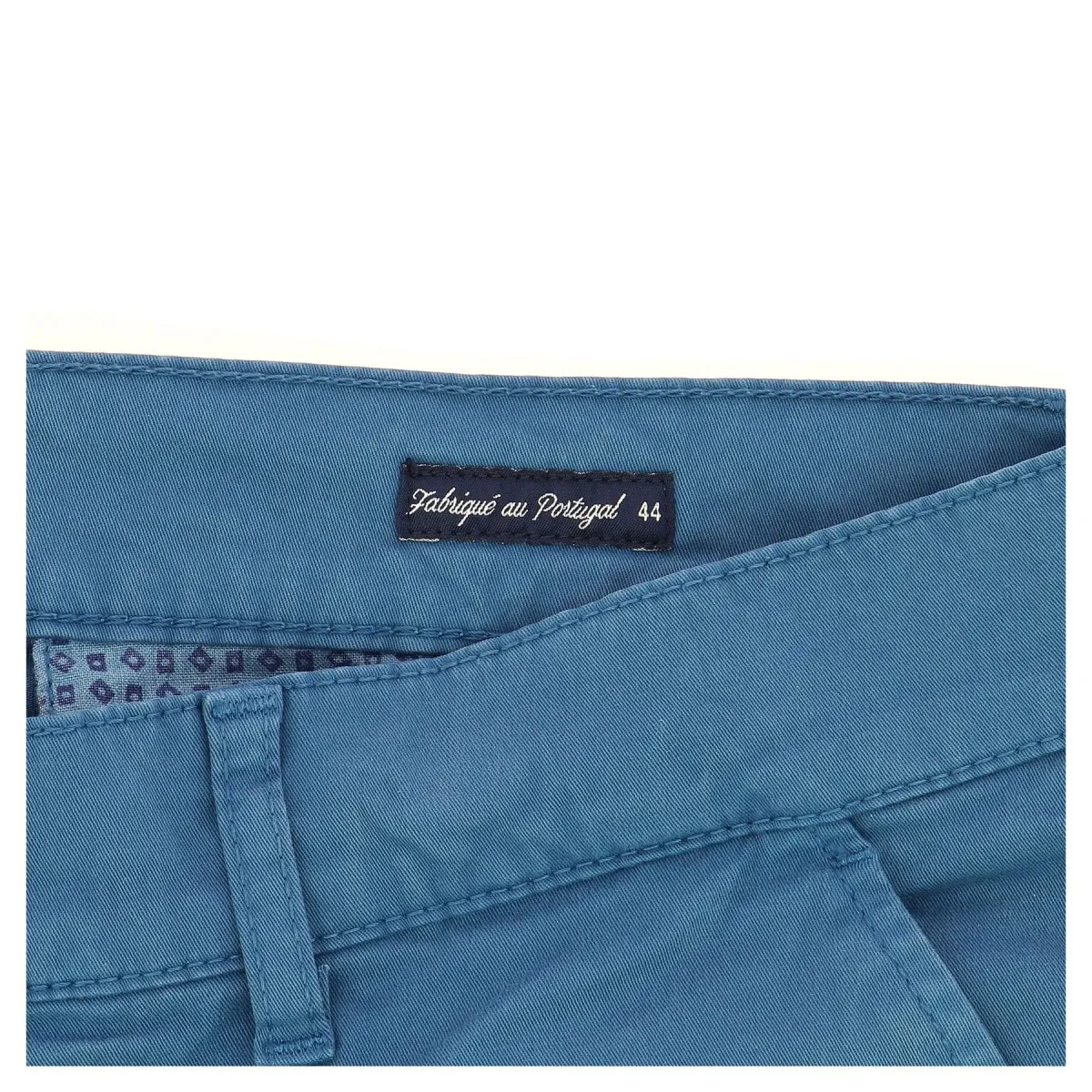 Pantalon Chino Homme YACHTING nautique bleu - Matière-noble 45,90€