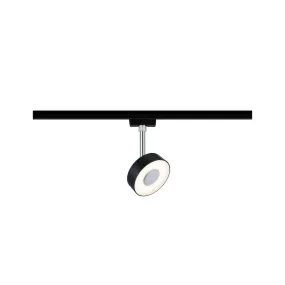 PAULMANN 96915 Spot sur rail LED couleur noir mat, chrome CIRCLE