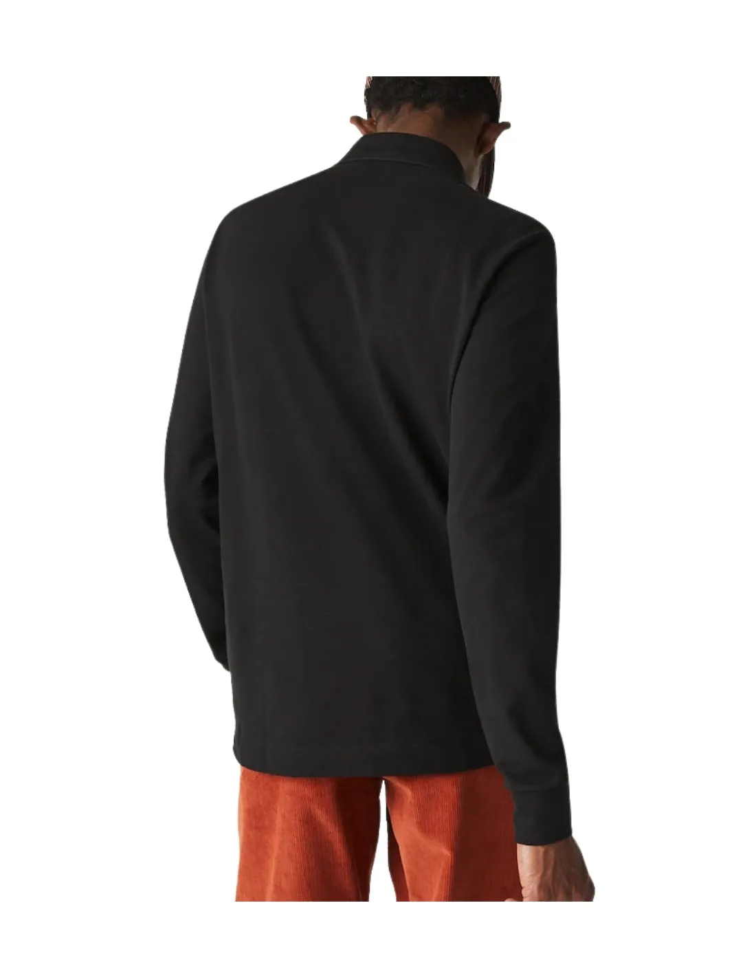 Polo manches longues Lacoste Ref 55175 031 Noir