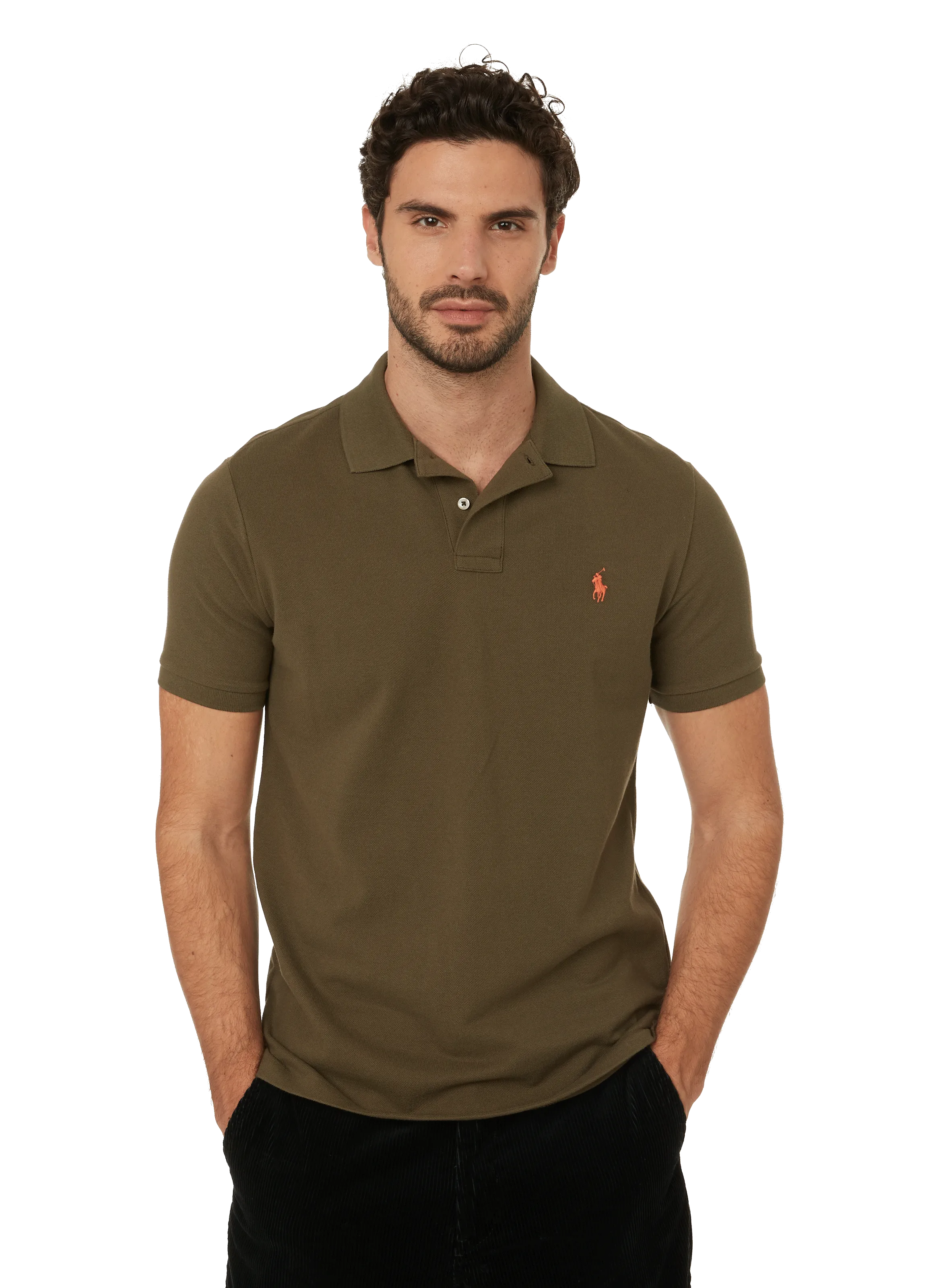 POLO SLIM EN MAILLE PIQUé DE COTON - POLO RALPH LAUREN pour HOMME | Printemps
