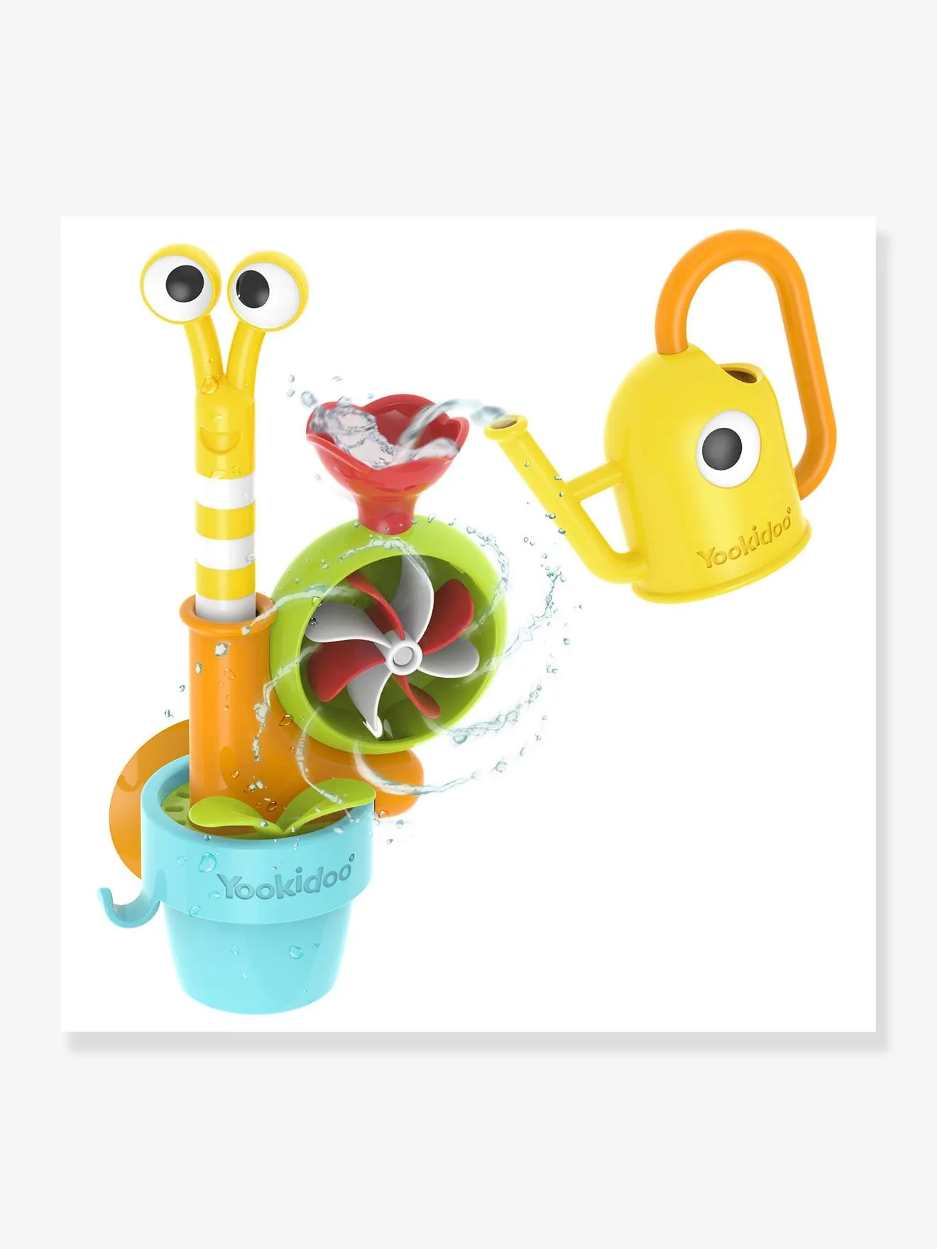 Pop up escargot jeu de bain - YOKIDOO multicolore - Yookidoo