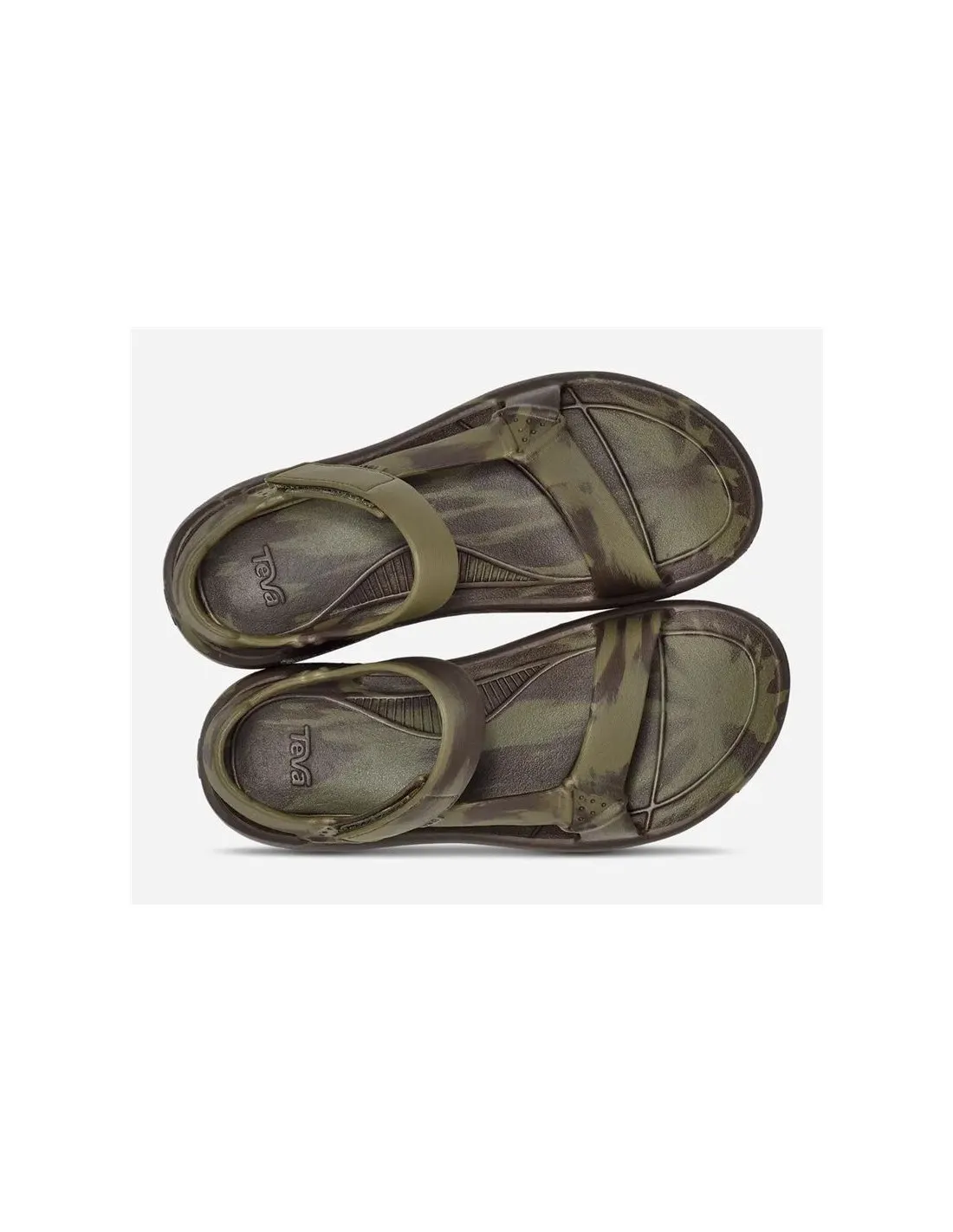 Sandales par Montagne Teva Hurricane Drift Huem Homme Olive Swirl