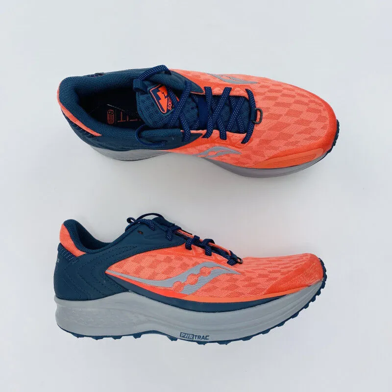 Saucony Canyon TR 2 W - Seconde main Chaussures trail femme - Rose - 40 | Hardloop