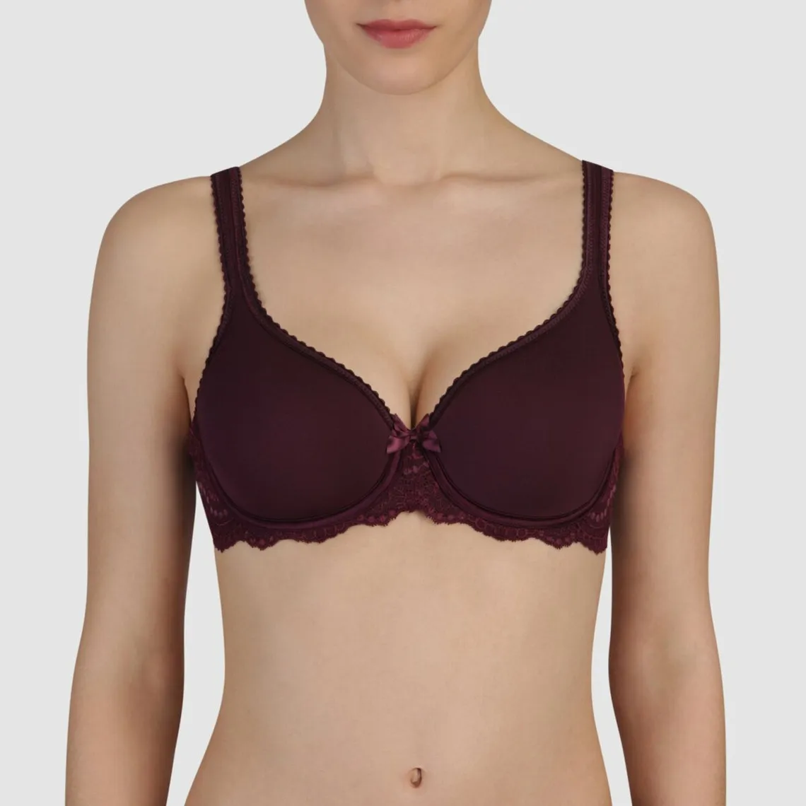 Soutien-gorge ampliforme armatures rouge - Flower Elégance Playtex | 3 Suisses
