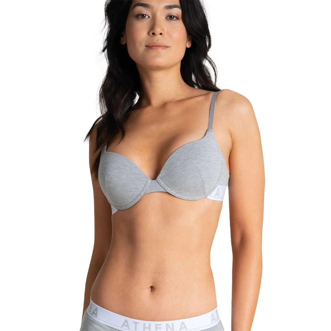 Soutien-gorge avec armatures à coques femme Easy Color gris | 3 Suisses