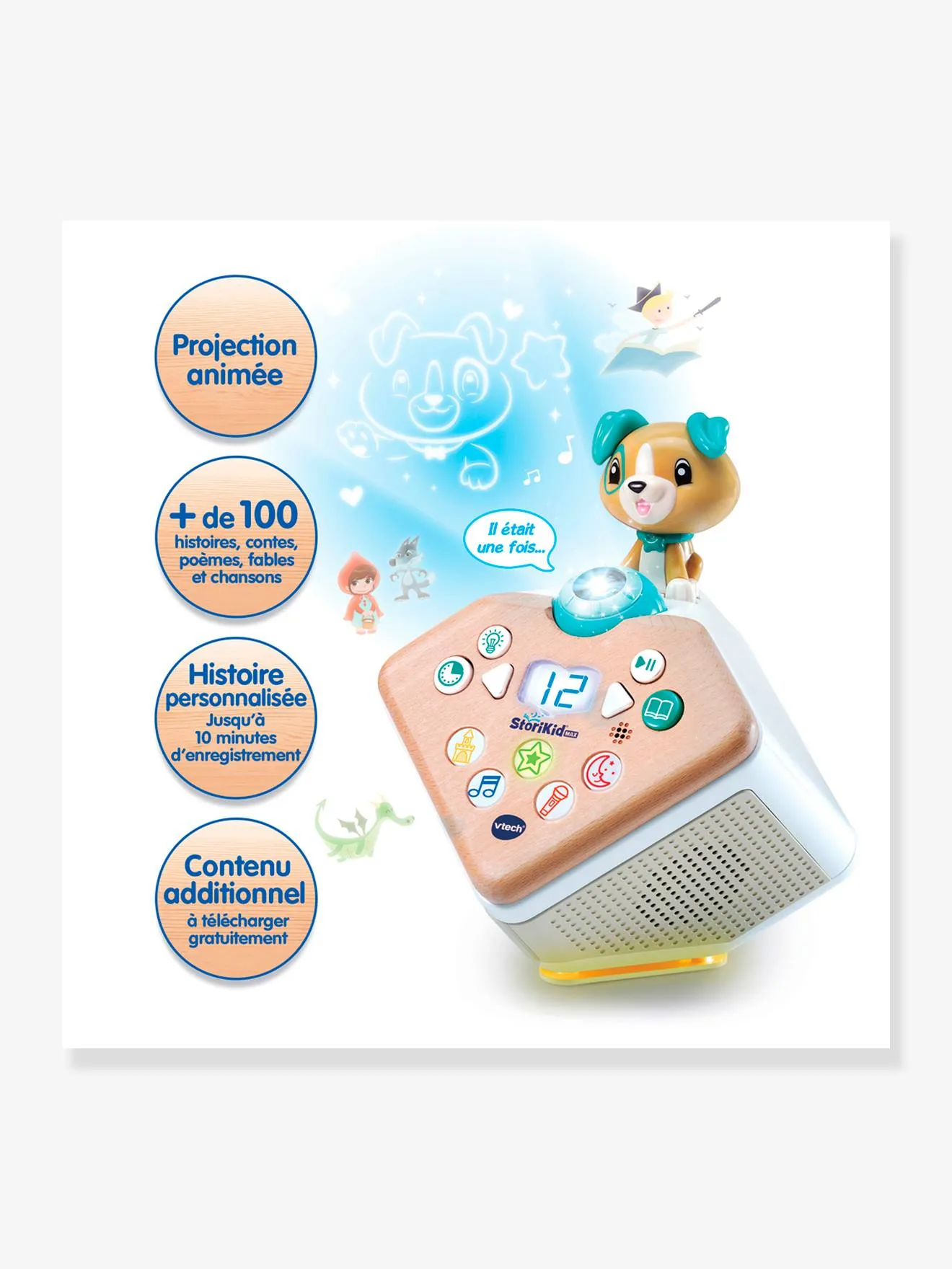 StoriKid Max - Mon conteur d'histoires - VTECH multicolore - Vtech