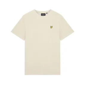 T-SHIRT LYLE & SCOTT CREST TIPPED BEIGE