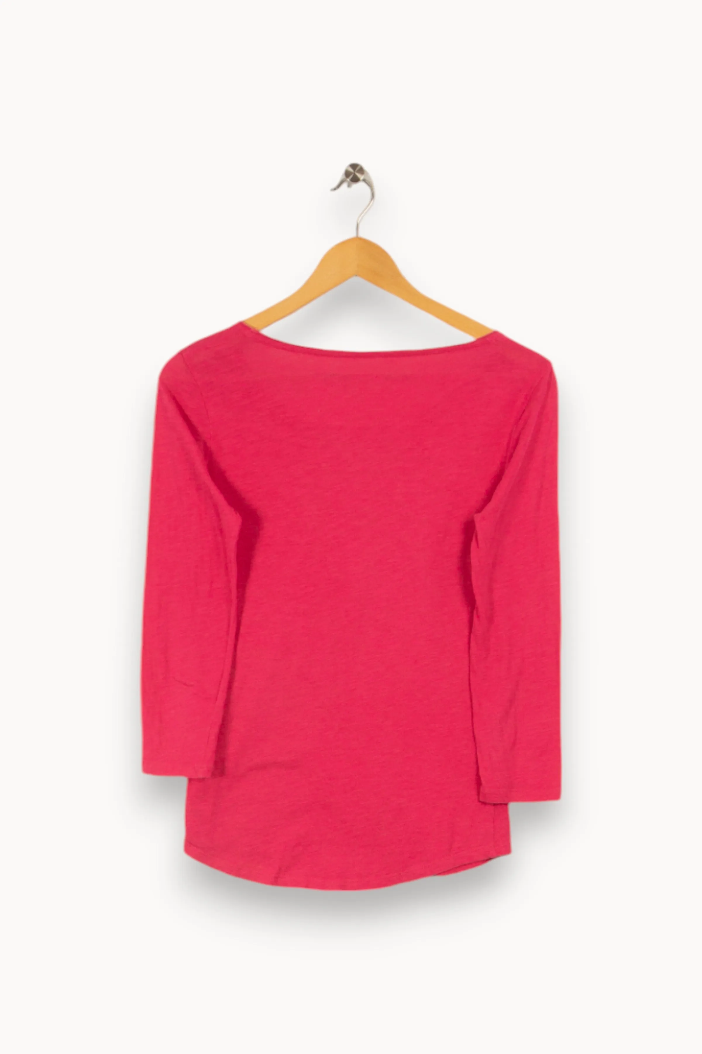 T-shirt manches longues rose - Taille S/36