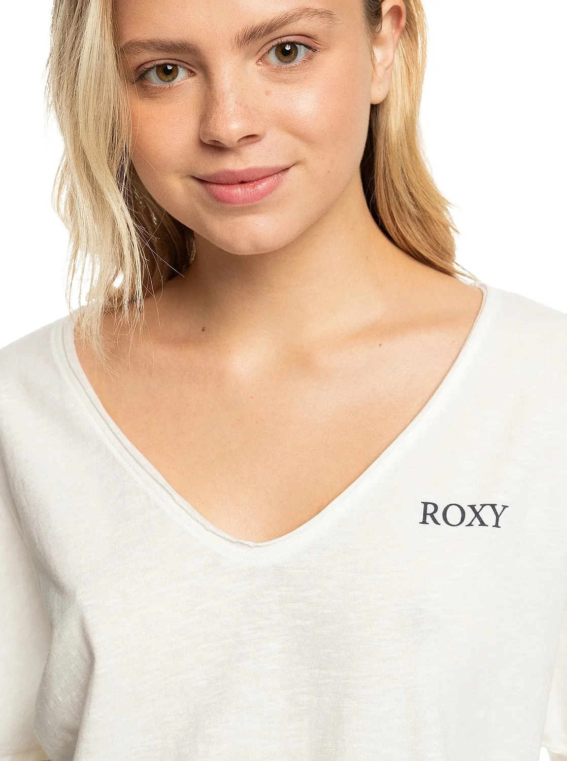 T-shirt Roxy Twilight - WBK0/Snow White - women´s