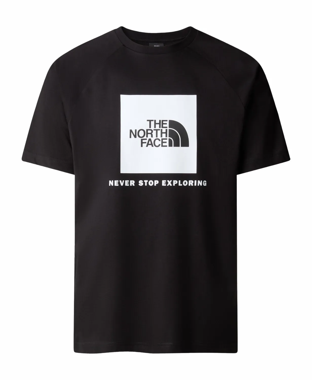 T-Shirt The North Face Homme S/S Raglan Redbox Tee TNF Black