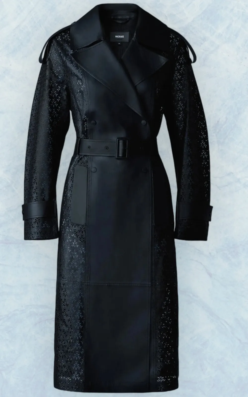 Trench en cuir Mackage