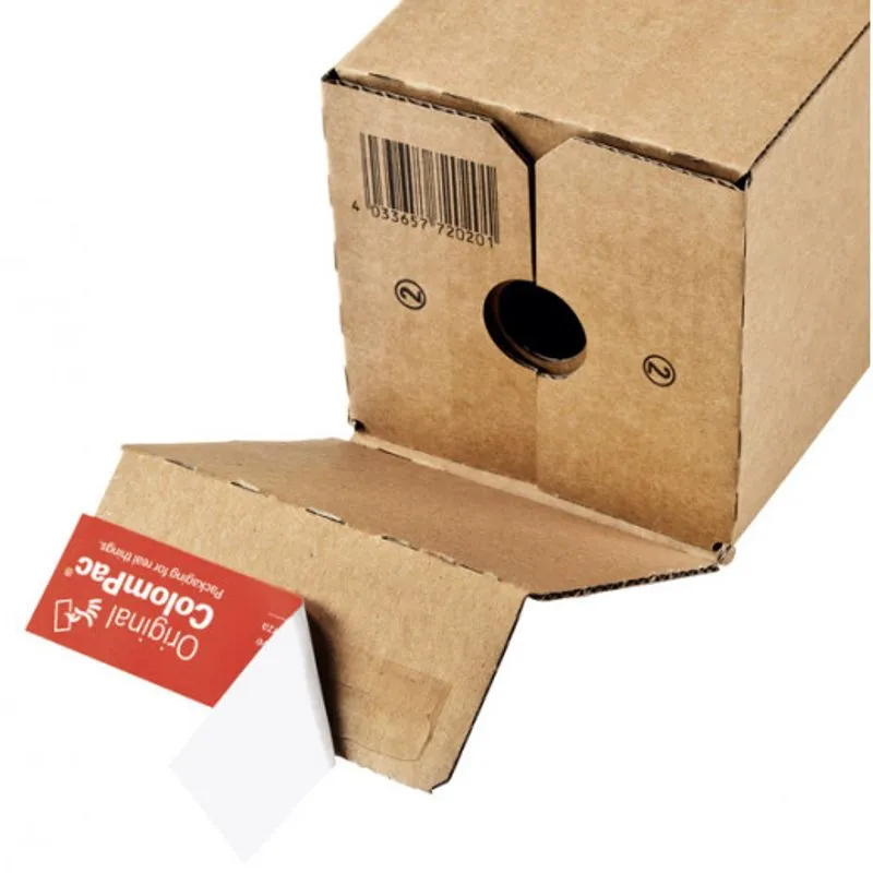 Tube d'expédition carré - 10,8 cm x 10,8 cm x 43 cm - Logistipack