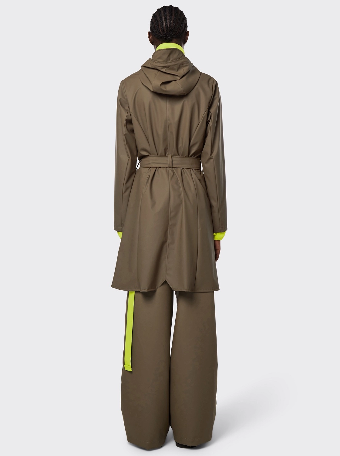 Veste Rains Women Curve Jacket Wood
