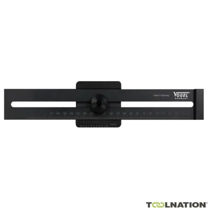 Vogel 336230 Règle en aluminium trempé 200 mm lasurée