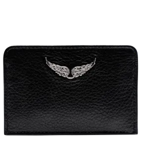 ZADIG&VOLTAIRE  Porte-cartes en cuir zv pass - Noir
