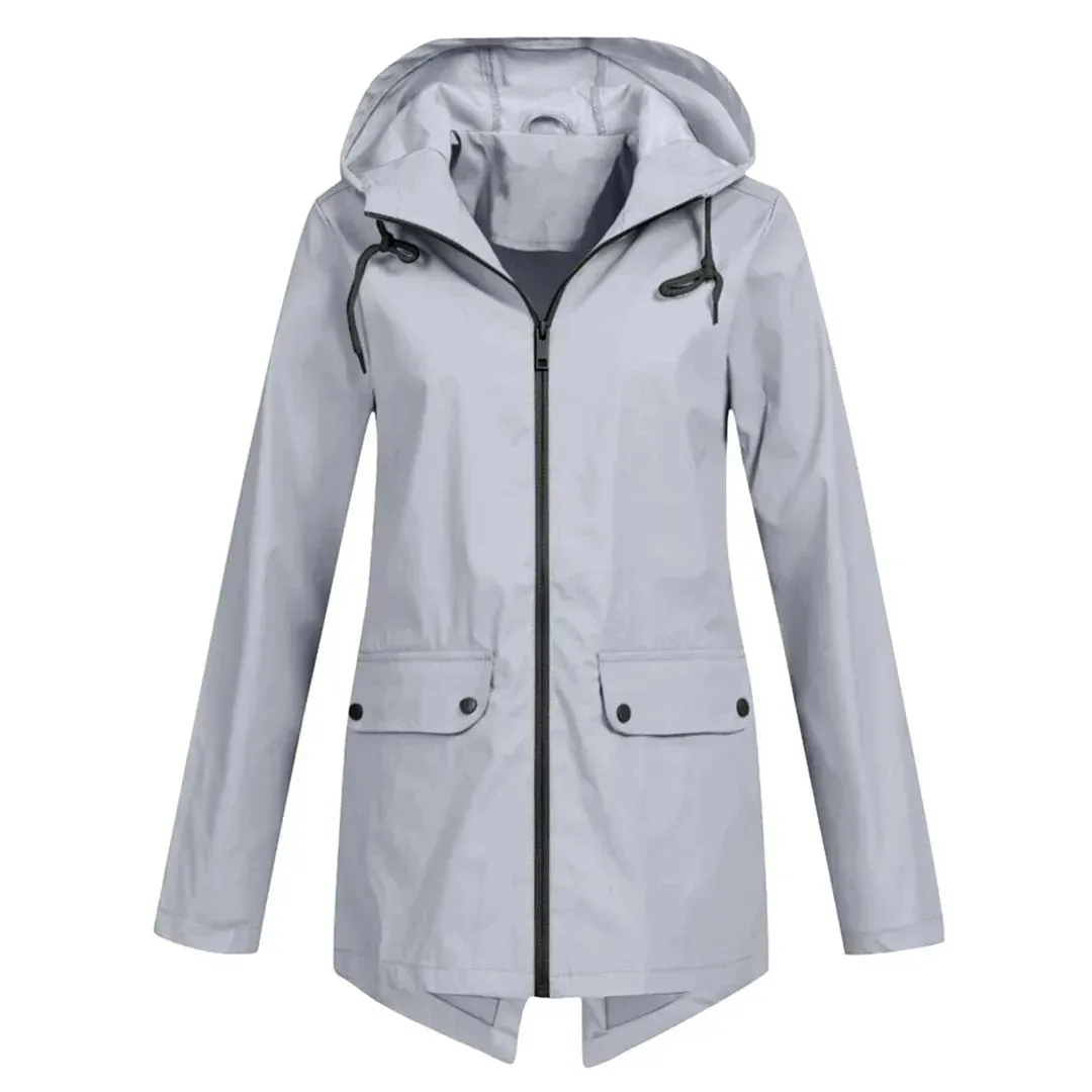 Zinnia | Trench-Coat Long cologique Pour Femmes